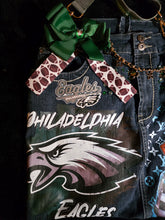 Load image into Gallery viewer, Denim Eagles Bag
