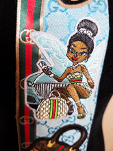 Load image into Gallery viewer, Teal Diva tie
