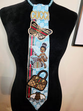 Load image into Gallery viewer, Teal Diva tie
