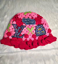 Load image into Gallery viewer, Cherry crochet hat
