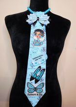 Load image into Gallery viewer, Teal Diva Tie
