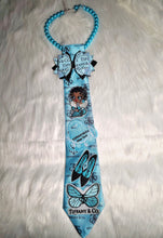 Load image into Gallery viewer, Teal Diva Tie
