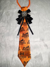 Load image into Gallery viewer, Orange Diva Tie
