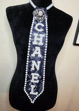 Load image into Gallery viewer, Black Pearl Diva Tie
