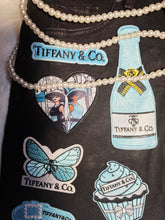 Load image into Gallery viewer, Teal denim junk bag
