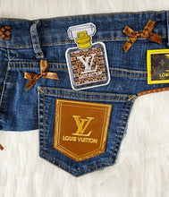 Load image into Gallery viewer, Denim Fringe Belt
