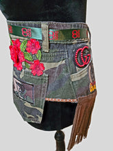 Load image into Gallery viewer, Camo fringe belt
