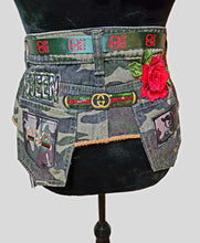 Load image into Gallery viewer, Camo fringe belt
