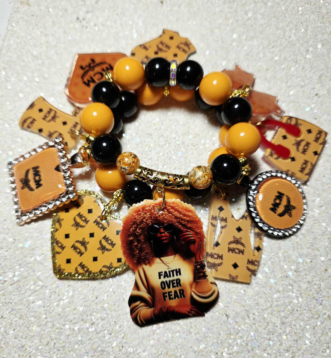 2 custom bracelet sets for LeMesha.