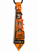 Load image into Gallery viewer, Orange and black tie
