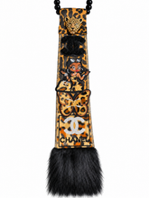 Load image into Gallery viewer, Leopard Print Diva Tie
