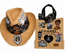 Load image into Gallery viewer, Beach hat and bag combo
