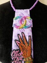 Load image into Gallery viewer, Lavender diva tie
