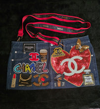 Load image into Gallery viewer, Deposit for denim junk bag
