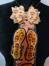 Load image into Gallery viewer, Orange Diva Tie #2
