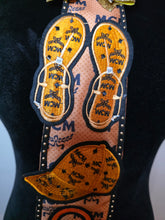 Load image into Gallery viewer, Orange Diva Tie #2
