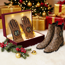 Load image into Gallery viewer, Light brown gloves
